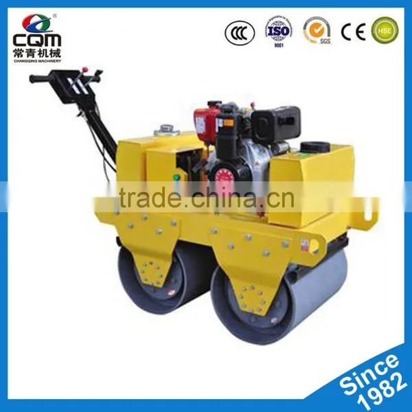 Walking Type Double Drum Vibratory Roller Made in China photo-3