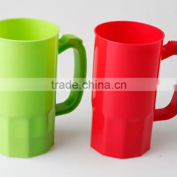 400ML Colorful PP Plastic Beer Mug photo-2
