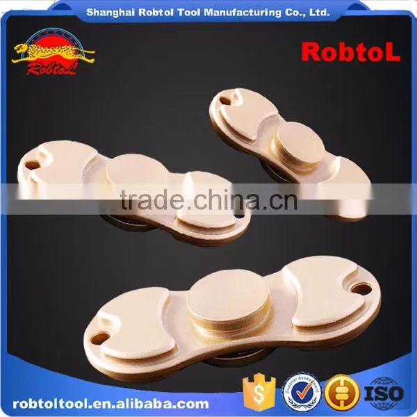 Fingertip Gyroscope Two Spinner Zinc Metal Alloy EDC Hand Spinner Rotator Fidget Focus Toy Reduce Stress Decompression photo-6