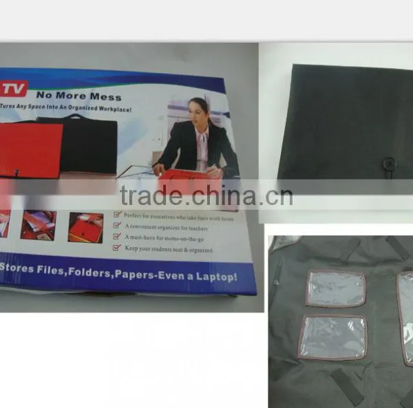 2015 New No More Mess Wonder Desk File Organizer Portable Document Organizer Wonder File photo-3