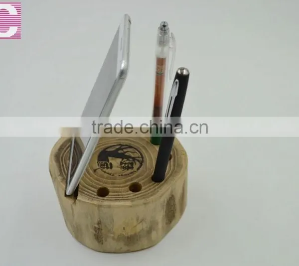 2016 Europe Wooden Pen Stand Phone Stand Gift photo-3