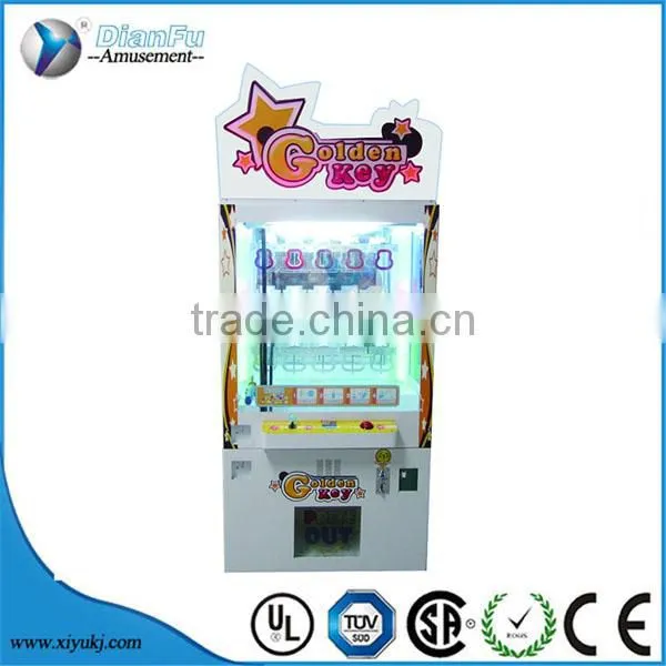 Hot Sale Coin Operated Prize Claw Crane Machine Key Master Game Machine photo-3