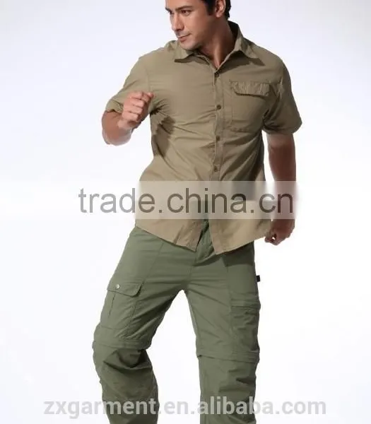 ZX UV Outdoor Protection Fabric Cheap Long Sleeve Fishing Usage uv Wholesale Fishing Shirts photo-4