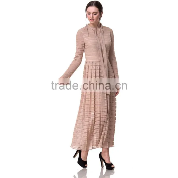 Guangzhou Domin Fashion Factory 2017 Beautiful Long Sleeve Dress photo-2