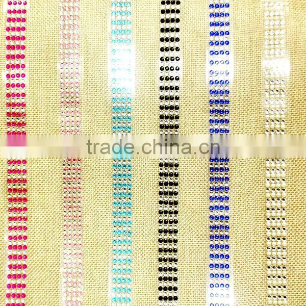 Customized Mixed Color Crystal Diamond Acrylic Sticker Rhinestone Gem Roll Crystal Sticker photo-3