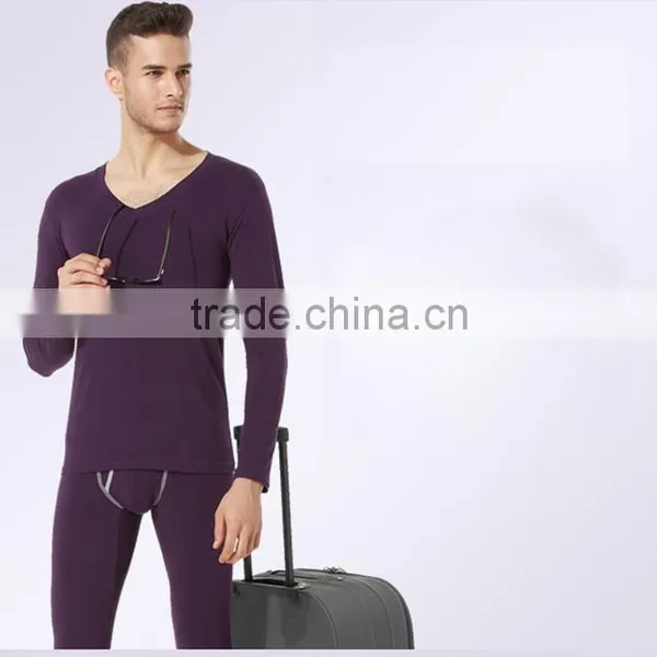 2015 New Style Lycra Cotton Men's Long Johns photo-3