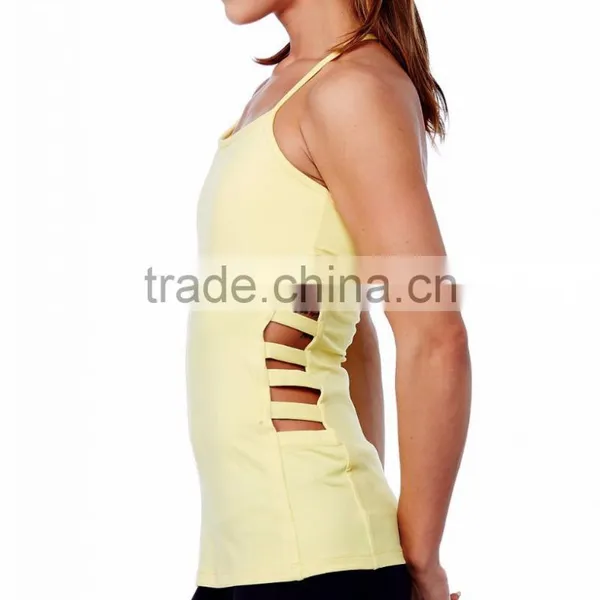 Hot Sale Latest Knitted Fancy Sleeveless Lady Tops photo-4