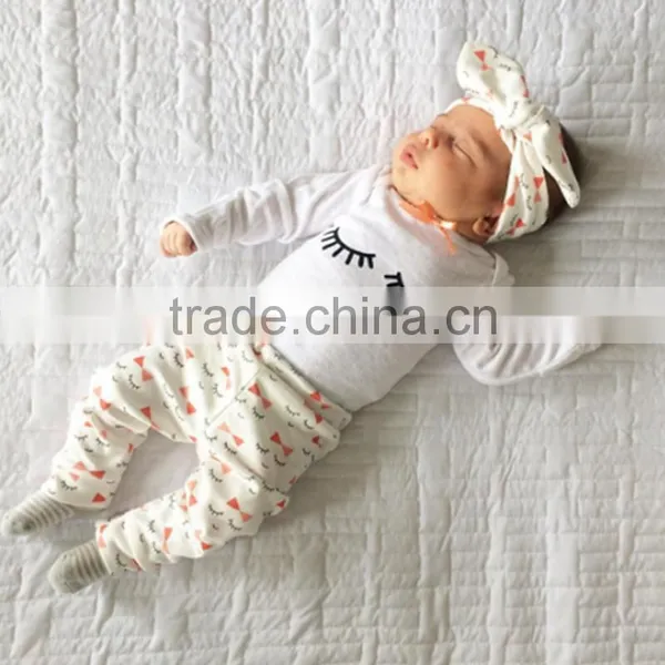 2017 Autumn Baby Boy Clothes Cotton T-shirt+Pants Newborn 2pcs Suit Baby Girl Clothes photo-5