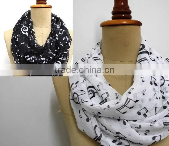 Cat Scarf Scarves Cat Infinity Scarf Chiffon Scarf Black Cat Print Shawl Gift Cat Print Shawl Gift Wrap Super Soft photo-5