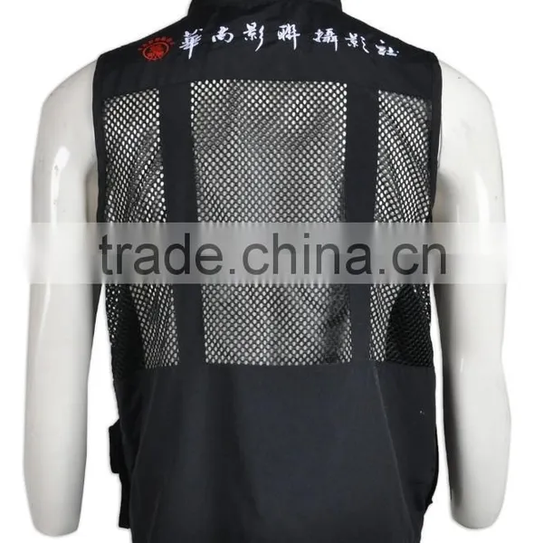 2016 Wholesale High Quality CVC Cotton Work Vests photo-4