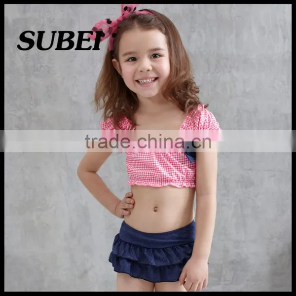 Children's Swimsuit Girls Swimsuit Baby Split Swimsuit photo-2