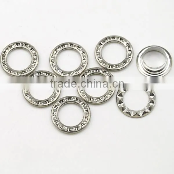 3 Colors 15mm Round Metal Brass Rhinestone Eyelets Crystal Diamond Grommets Glass Eyelets RE-15mm-001 photo-2