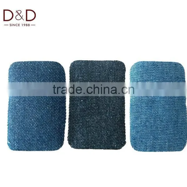 D&D 10Pcs/Lot Jeans Patch Iron On Patches Repair Patchwork For Clothes Stickers Sewing Accessories 7.5*5cm