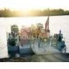 Mixed Way Engineering Platform / Working Offshore Platform Engineering For Bridge