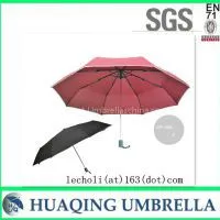 MF-006 3 Fold Windproof Manual Open Men Umbrella