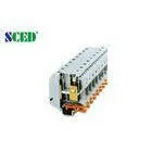 25.0mm , AWG 2 - 4 / 0 , Din Rail Terminal Blocks With Right Angle Wire Inlet