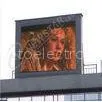 High Resolution Curtain P10.417 Transparent LED Screen , Outdoor Aluminum LED Display