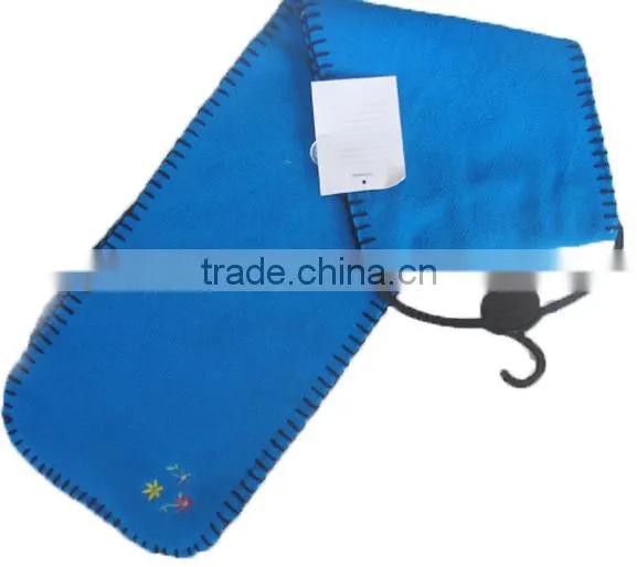 Polar Fleece Scarf With Embroidery Logo