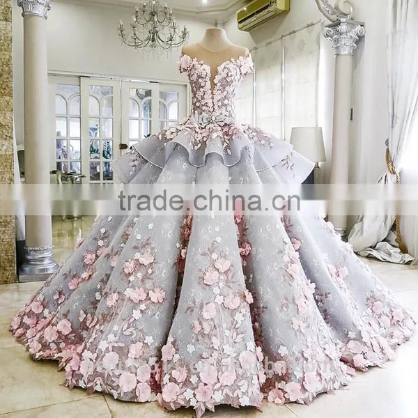Elegant A-Line Sweetheart Neckline Spaghetti Straps Floor-Length Lace Wedding Dress WD807 photo-2