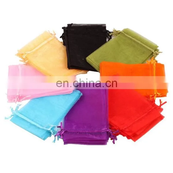 Customized Organza Satin Velvet Gift Jewelry Bag