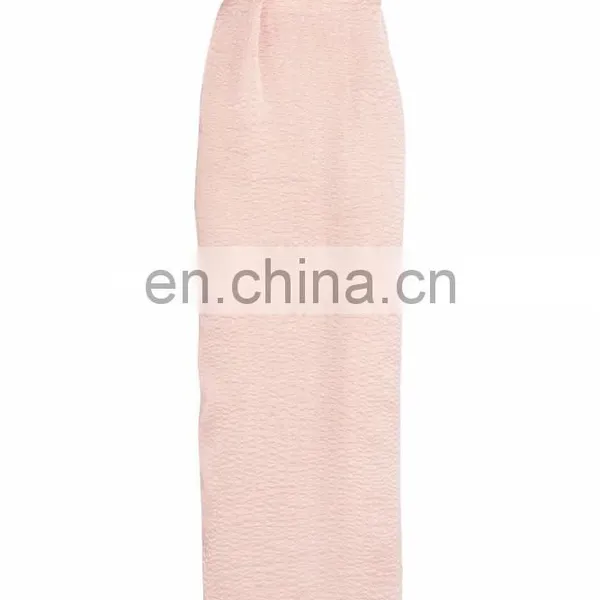 OEM Wholesale Latest Gown Designs off Shoulder Stretch Silk Organza Graduation Evening Gown Dresses 2015 photo-2