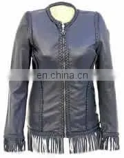 Lamb Leather Fashion Winter Jacket