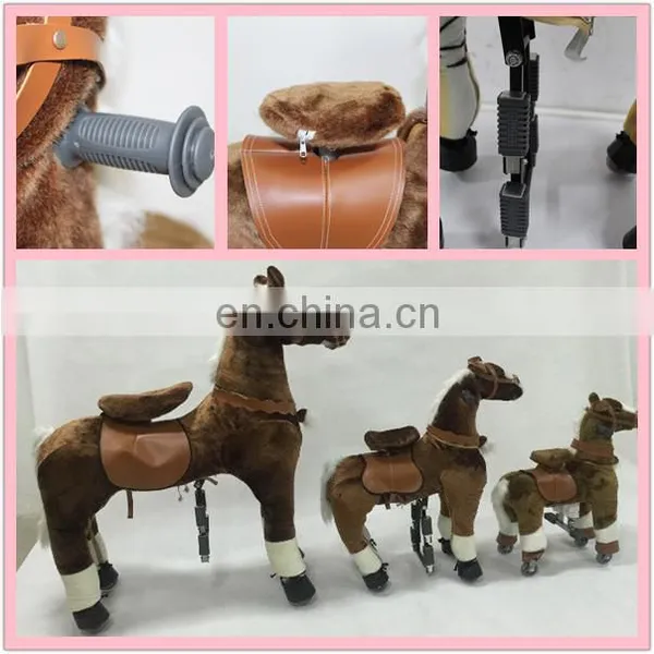 China Manufacturer Ride on Animals Riding Horse Toy on Wheel photo-3