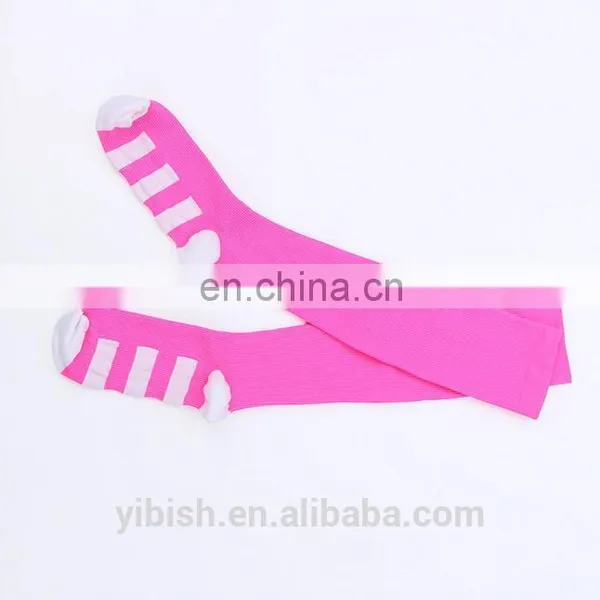 Compression Sports Socks - Black - For Running, Cycling, Triathlon#YLW-16 photo-2