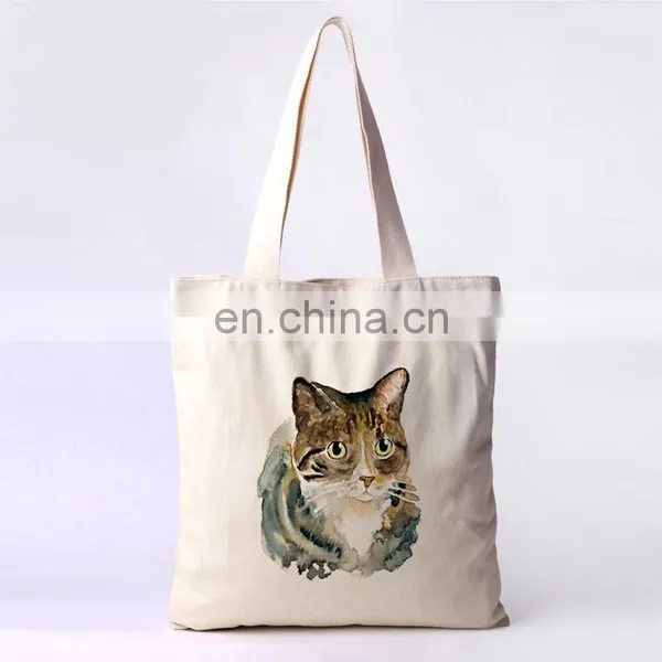 Fashion Shopping Bag Custom Cotton Canvas Tote Bag photo-5