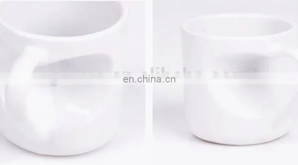 Fashion Lover Ceramic Type Heart Shape Sublimation Photo Mug photo-2