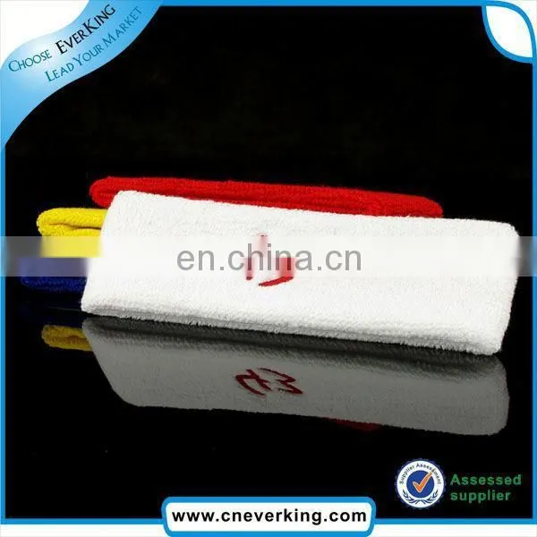 Custom Cheap Cotton Embroidery Arm Sweatband Factory Wholesale photo-2
