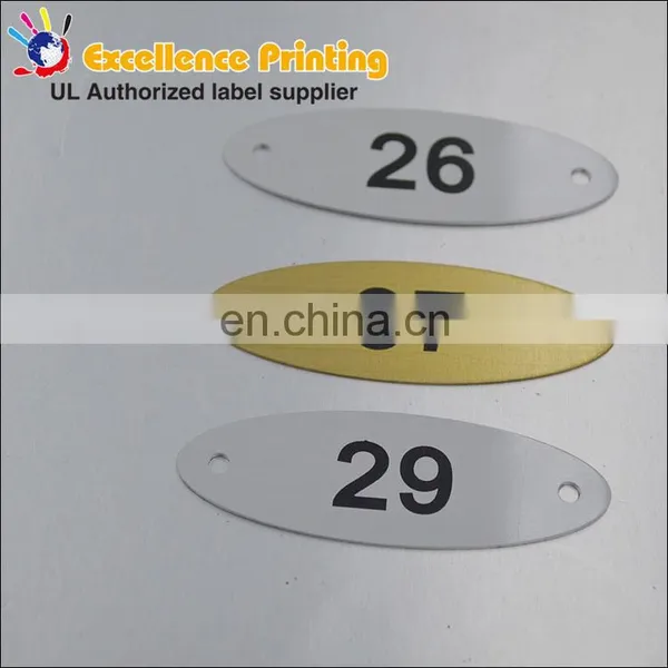 Good Price High Quality Printed Size Metal Logo Tag photo-5