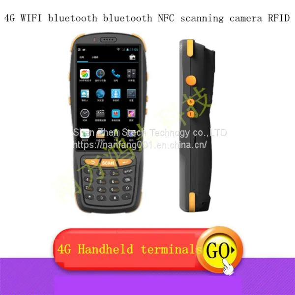 PDA3503S 4G WiFi Bluetooth Android Mobile Handheld Touch Screen Barcode Scanner With SIM Card NFC RFID Reader Writer