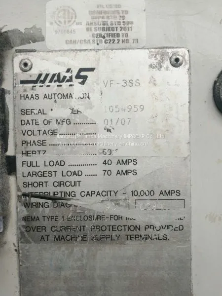 Used HAAS VF-3 Vertical Machining Center photo-4