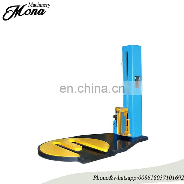Automatic Film Pallet Packing and Wrapping Machine/Automatic Turntable Pallet Stretch Packer/wrapper photo-2