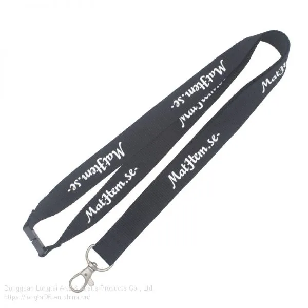 Ribbon Lanyard Factory Polyester Hollow Cotton Rope Exhibition Badges Lanyard Customizable Logo