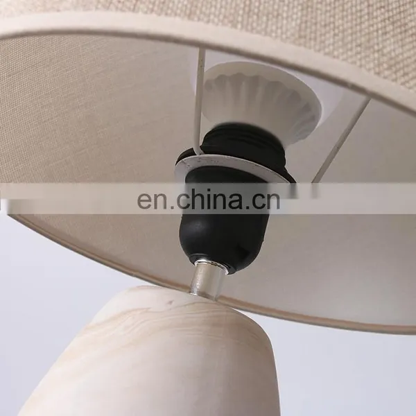 Nordic Living Room Decoration Brown Table Lamp Wholesale Cheap Exquisite Ceramic Bedside Lamp photo-6
