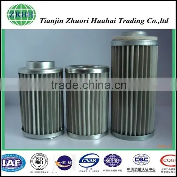 Competitive Price Recommend High Quality Pleated Micro-glass Fiber Inner Stainless Steel Wrap Wire Diesel Oil Machine Oil Filter photo-4
