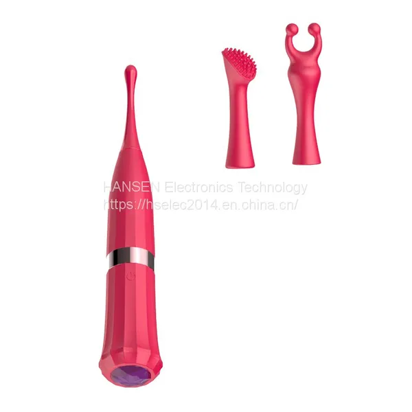 Love Pen Vibration Massager With Two Heads g Spot Vibrator Clitoral Stimulator for Women photo-5
