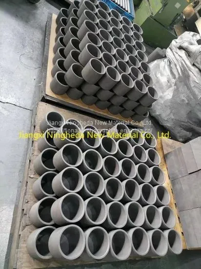 Graphite Crucible for Induction Heating Furnace Melting Furnace,Graphite Crucibles for Aluminum Vacuum Evaporation Coating photo-5