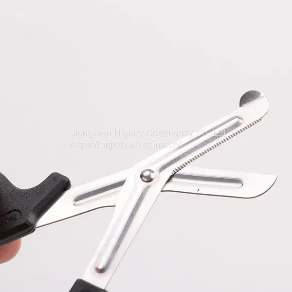 Hot-selling Bandage Scissors Colored Trauma Shears With Lazer Logo photo-3