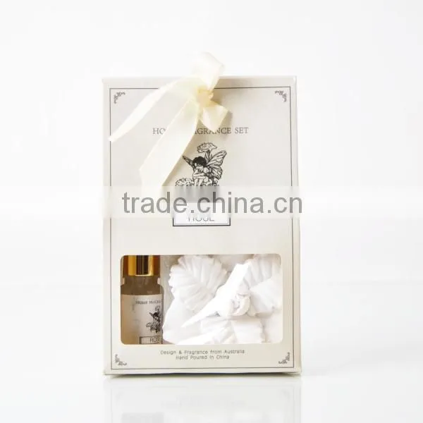 Home Fragrance Diffuser Flower Shape Gypsum With 5ml Oil