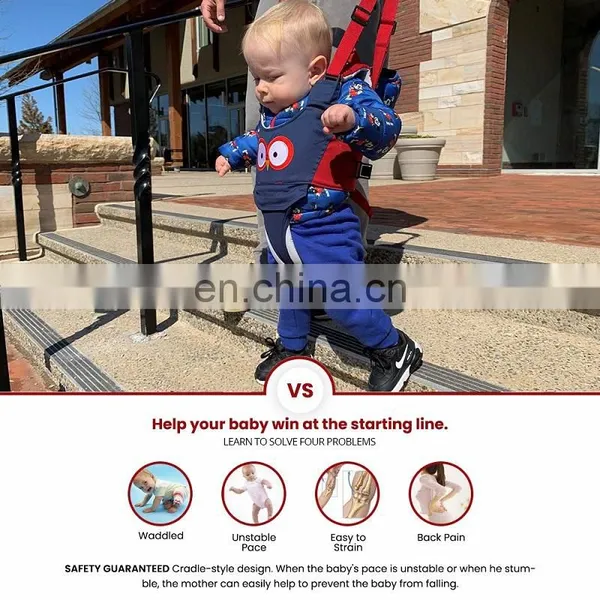 Adjustable Handheld Baby Walking Harness for Kids Walker Assistant Belt Safe Standing Learning Helper photo-5