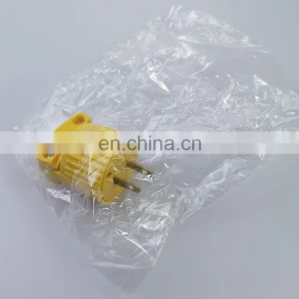 Hot Selling Yellow Power Plugs Copper Accessories Plugs photo-4