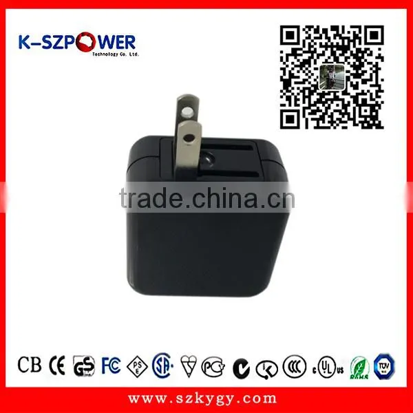 2016 G-series 5W K- 051000 New Designed USB 5V 1A Charger With Fashion Case With CE UL