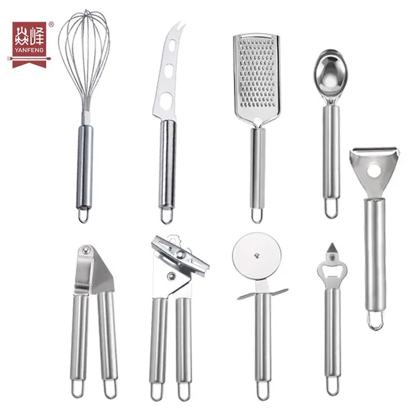 Kitchen Accessories Home and Kitchen Gadgets Non-stick Cookware Stainless Steel Utensils Set Kitchen Accessories Cooking Tools Kitchen Gadgets Sets photo-2