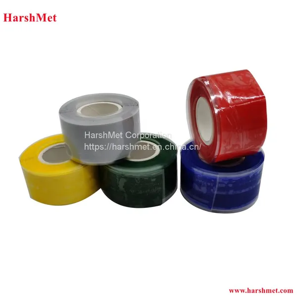 Heat Resistant Silicone Rubber Waterproof Electrical Triangular Section Self Fusing Sealing Repair Self Adhesive Insulation Tape photo-4