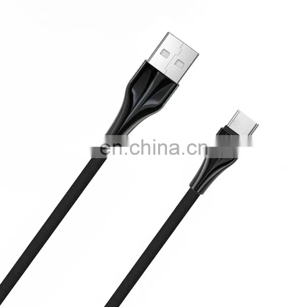 High Quality Zinc Alloy Denim USB Cord Cable Chargeing Usb Data Cable Lightening Cable For Iph/ Type C/Android photo-3