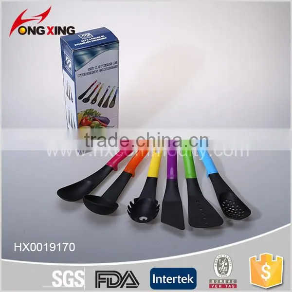 6pcs Plastic Kitchen Utensils Made Of Nylon Handle photo-4