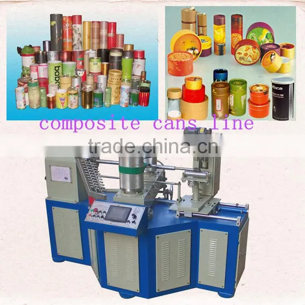 Diameter 15 to 150 mm Paper Composite Cans Production Line